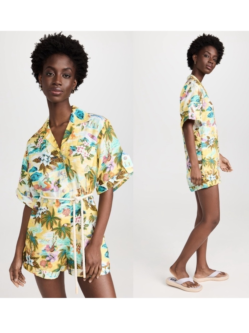 Alemais Holiday Boyfriend Playsuit Romper Size 8​​​​